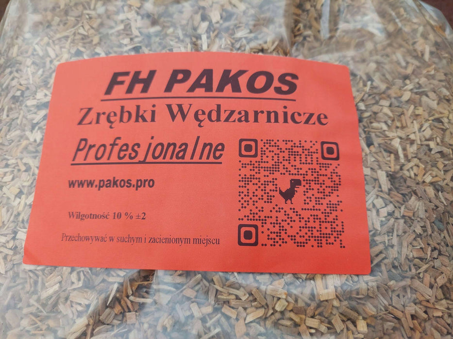 Profesjonalne zrębki wędzarnicze 6 mm 8 kg