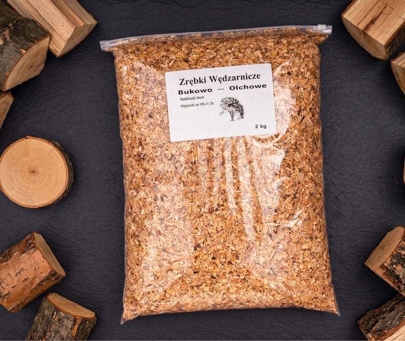 Zrębki Wędzarnicze (2kg) - 4mm