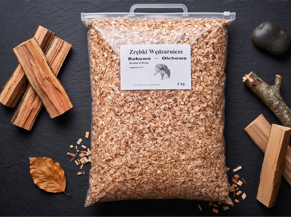 Zrębki Wędzarnicze (2kg) - 6mm