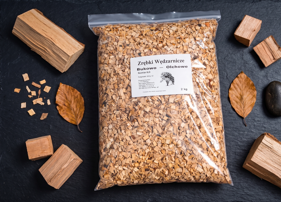 Zrębki Wędzarnicze (2kg) - 8mm